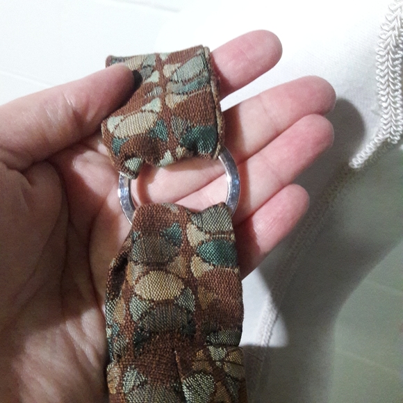 Dana Herbert Shoulder Bag Purse Snap Closure Brown - Picture 9 of 10